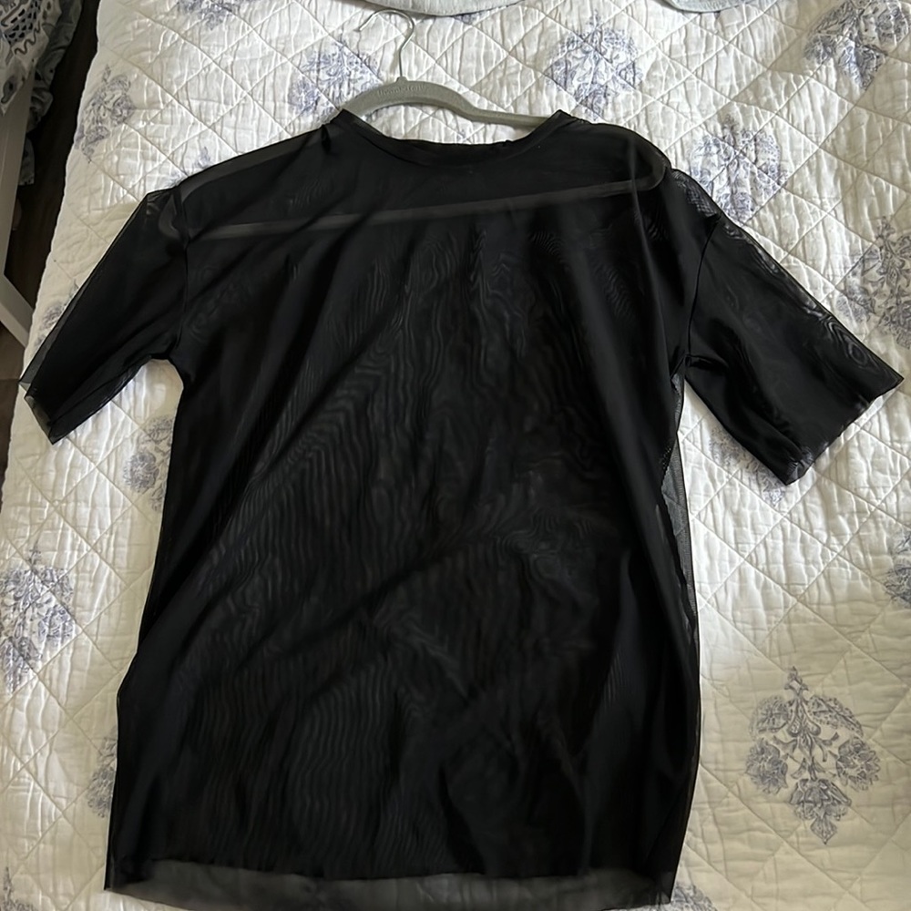 Mesh zara tshirt